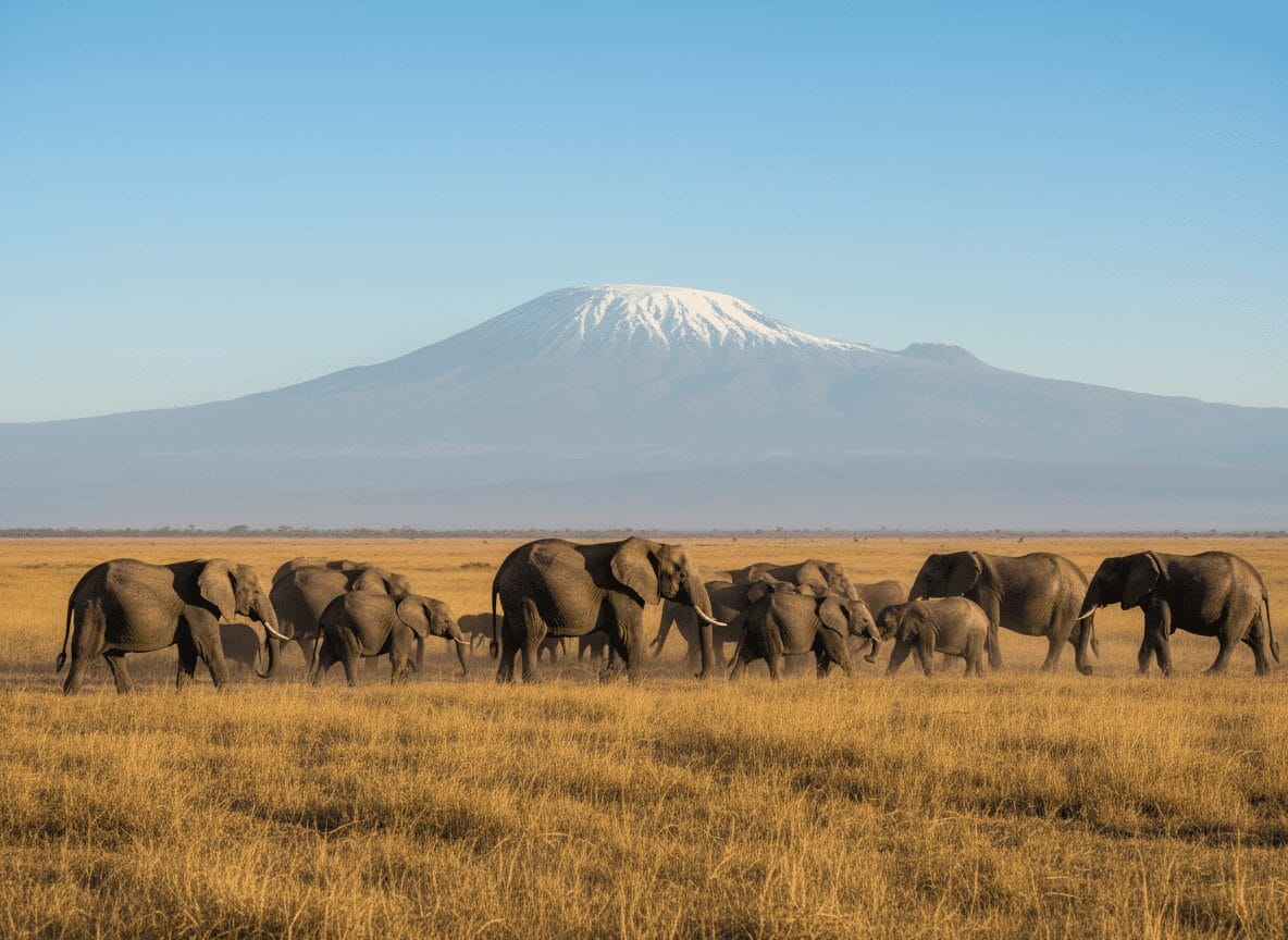 Amboseli: Elephants & Kilimanjaro Views 🐘