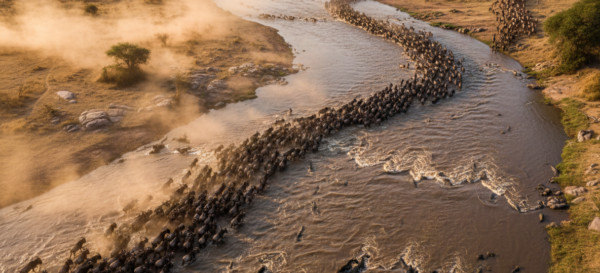Wildebeest Migration Safari Kenya: The Complete Planning Guide 🌍