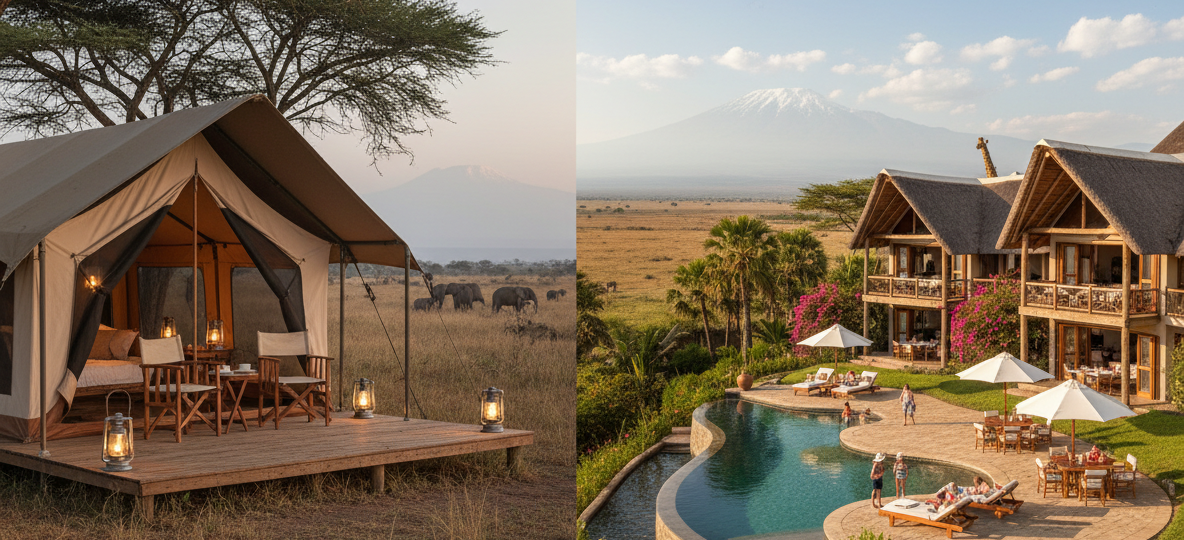 Tented Camp vs Lodge in Amboseli: Which Stay Fits Best-