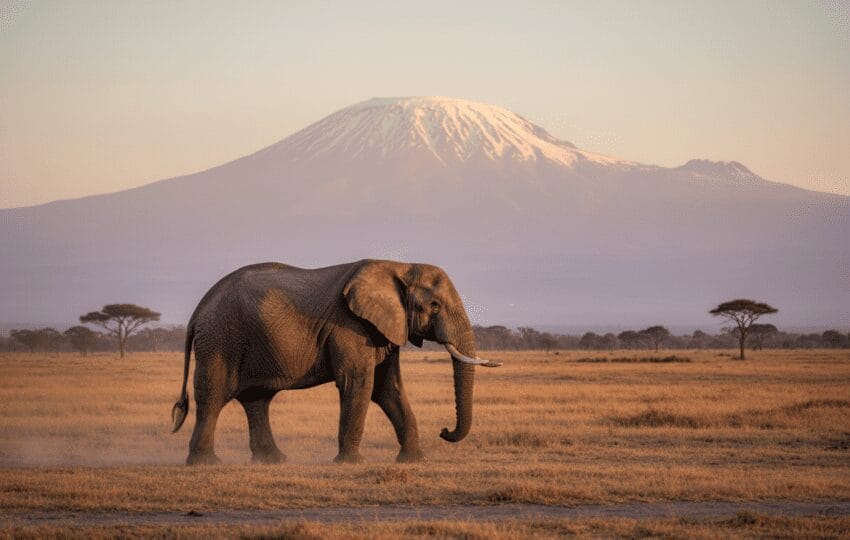 6-Day Tsavo East, Tsavo West & Amboseli Safari — Red Elephants & Kilimanjaro