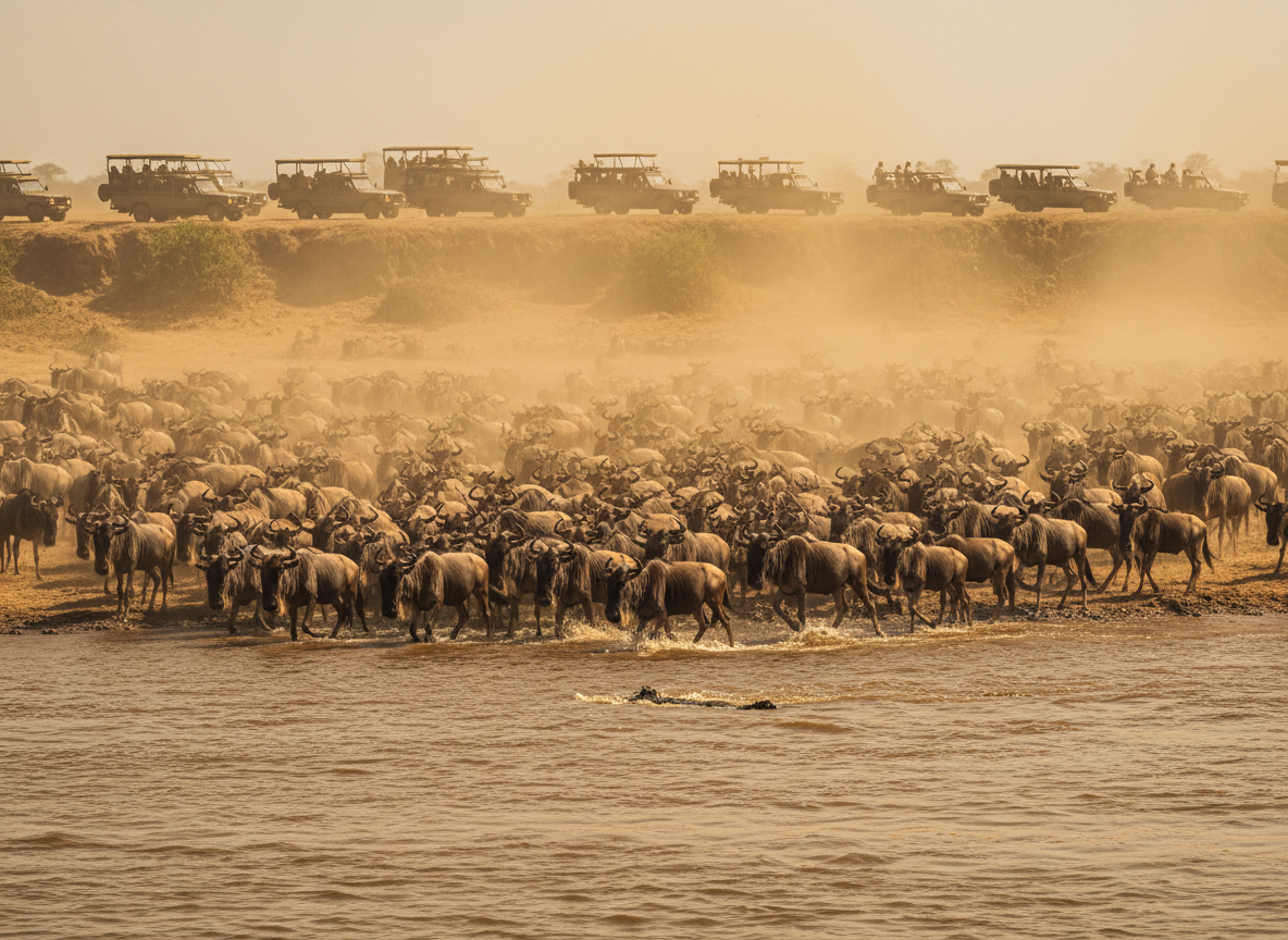 Masai Mara in August - What Happens