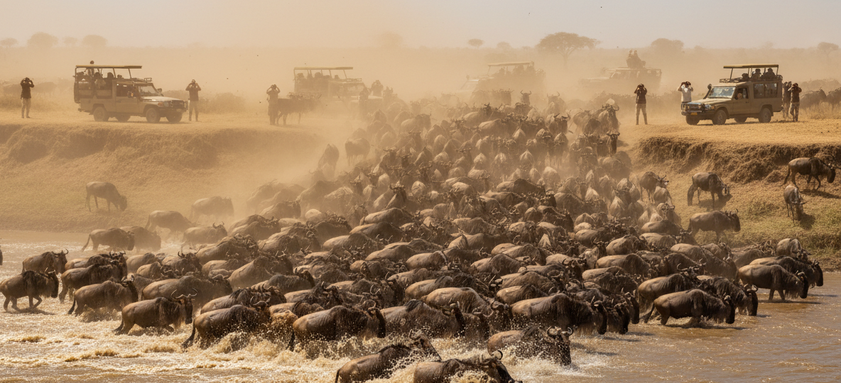 Best Time to See the Wildebeest Migration in Kenya: Month-by-Month Guide 2026 📸