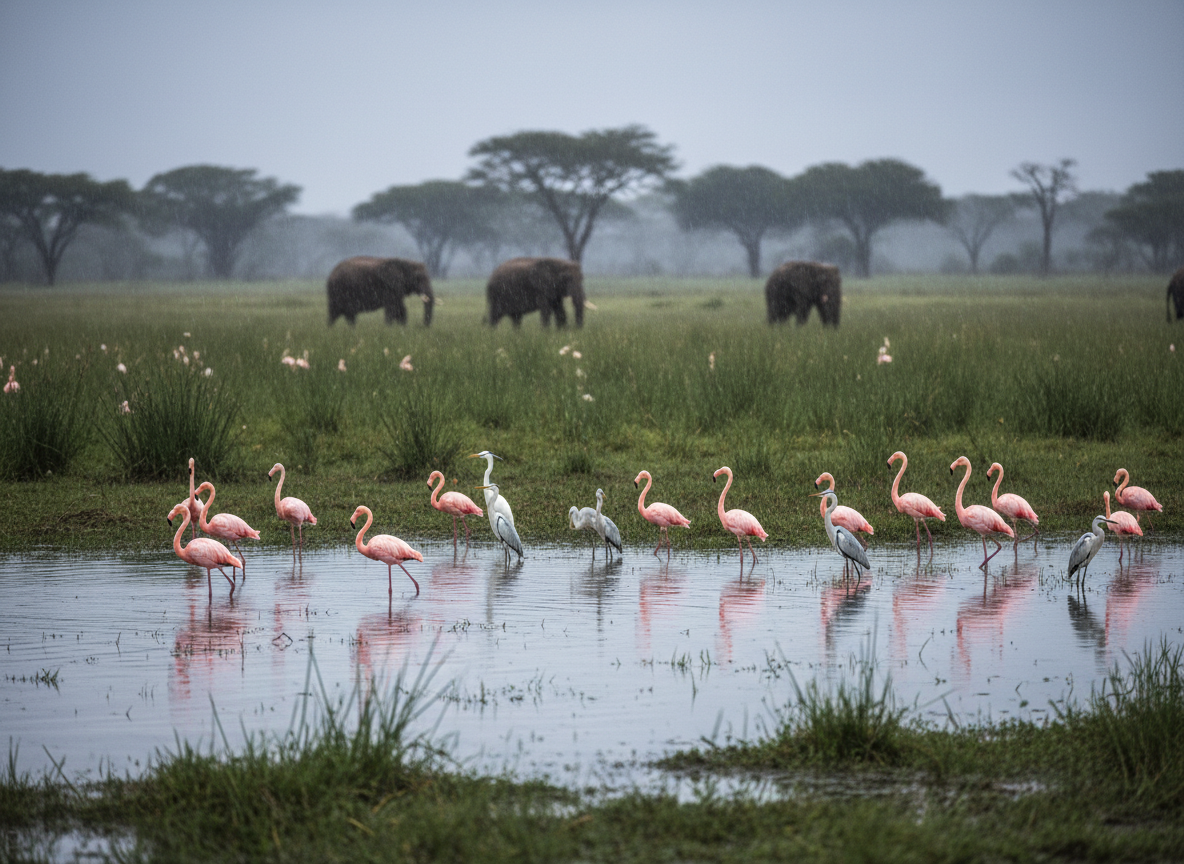 Birding in the Rainy Season