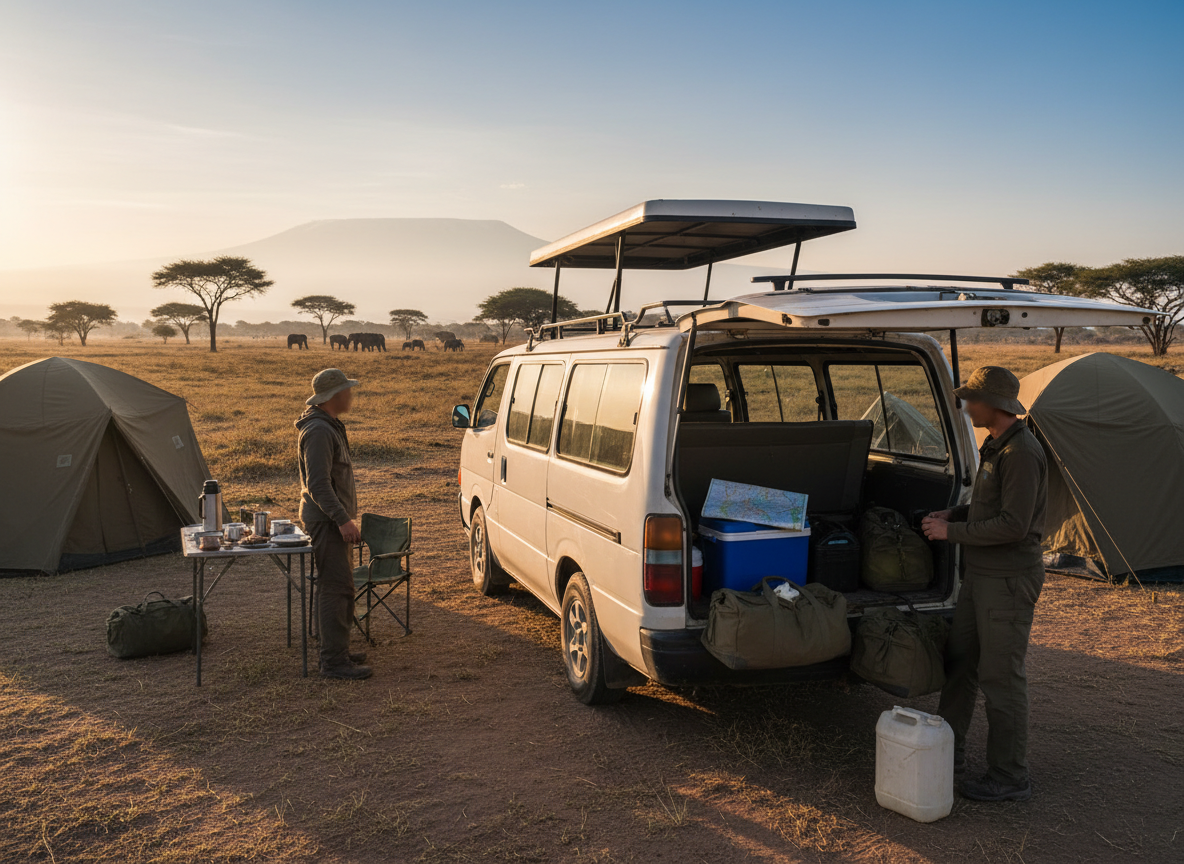 What a Budget Amboseli Safari Normally Looks Like