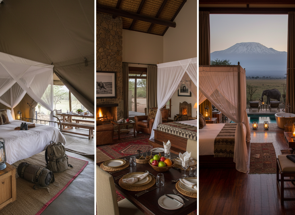 Large Lodge vs Smaller Camp in Amboseli