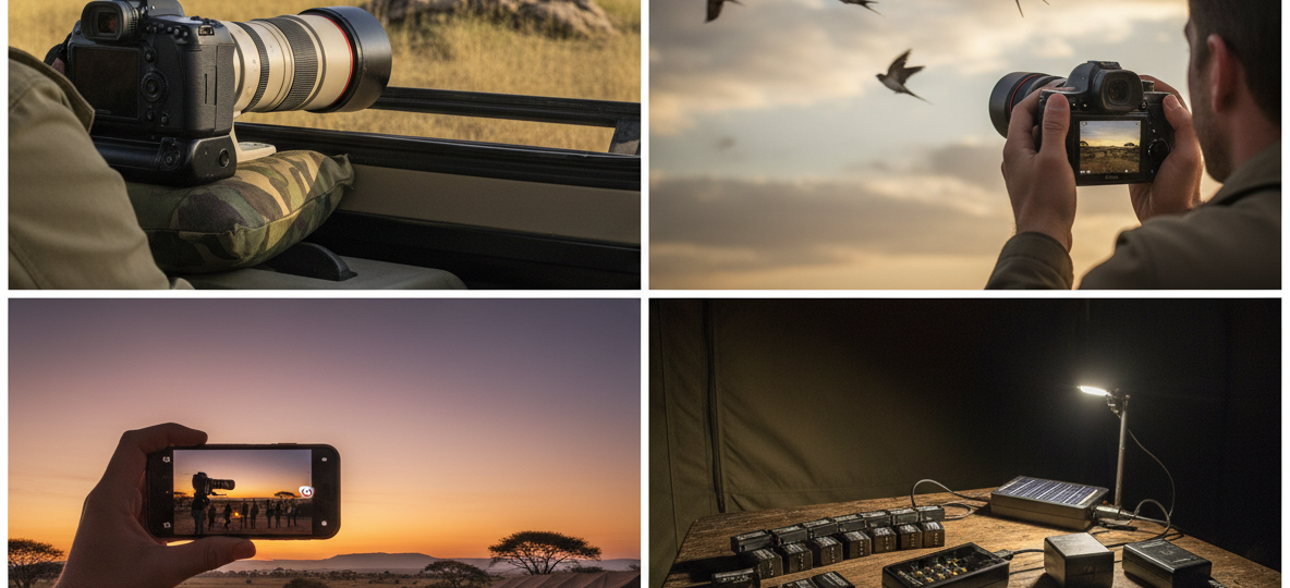 DSLR vs Mirrorless vs Smartphone for Safari Photography: Which Should You Bring