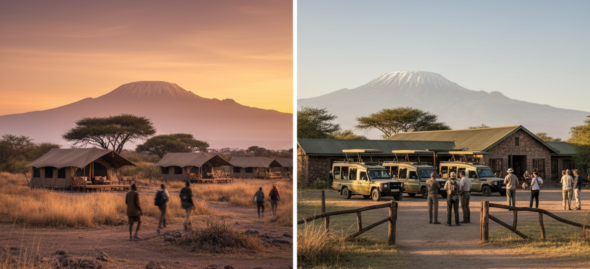 Community Conservancy Stay vs Park Lodge Near Amboseli