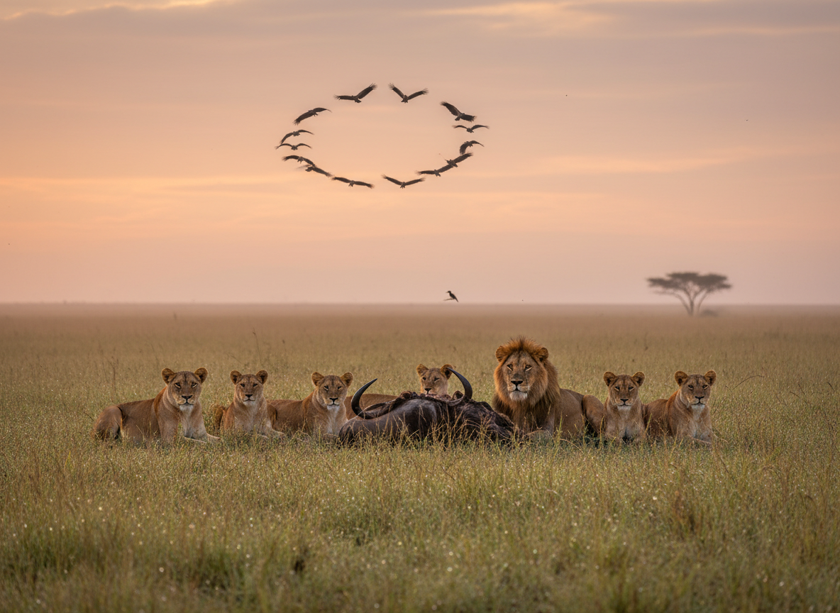 
Dawn in the Masai Mara
