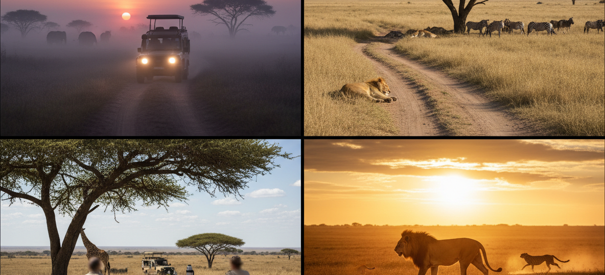 Full-Day Game Drive vs Split Morning and Afternoon Drives in the Masai Mara: Which Works Better
