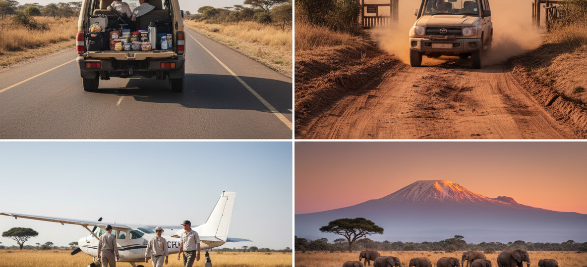 Nairobi to Amboseli Drive Guide: Route, Time, and Stops
