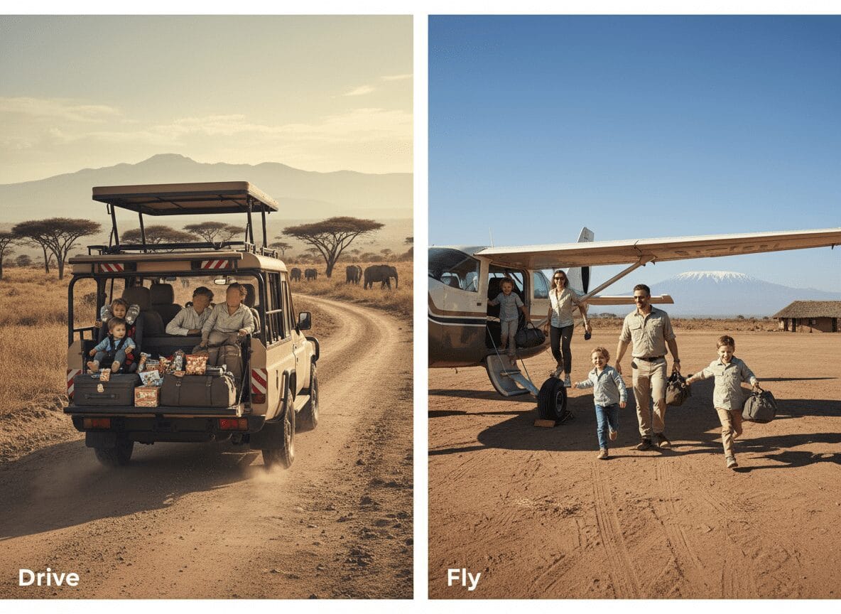 Drive vs Fly with Kids