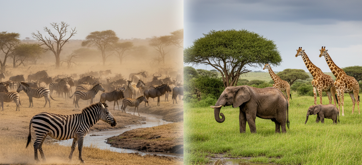 Dry Season vs Wet Season Wildlife Behaviour in the Masai Mara: A Safari Guide