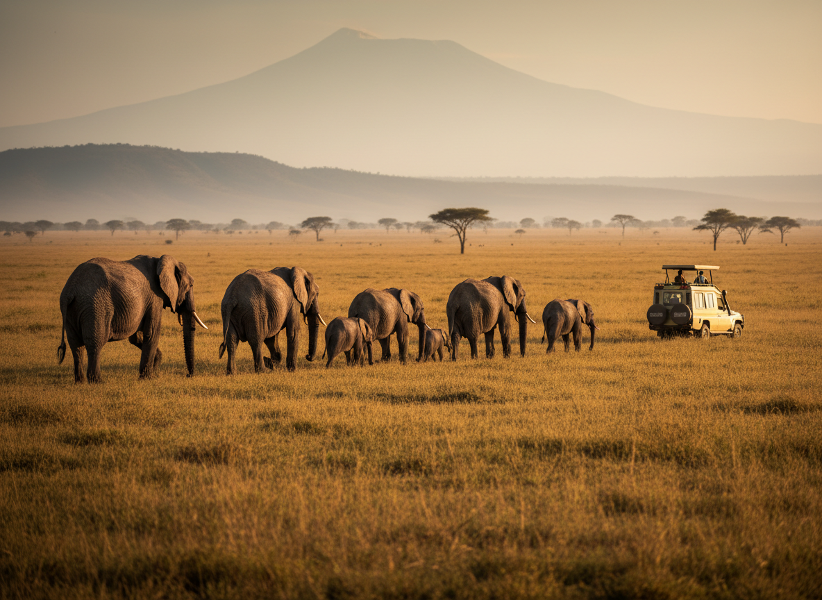 Elephants Make the Park Emotionally Immediate