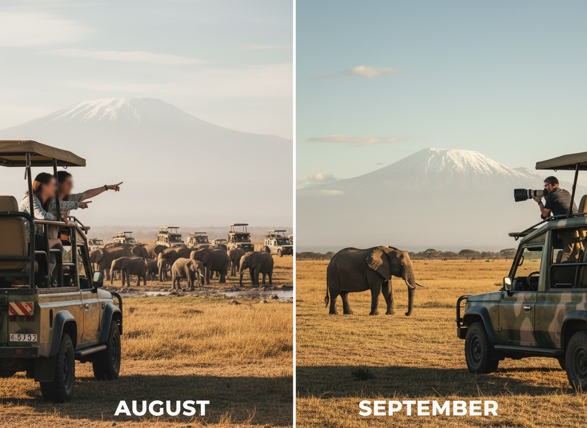 Which Month Fits Different Traveller Types?