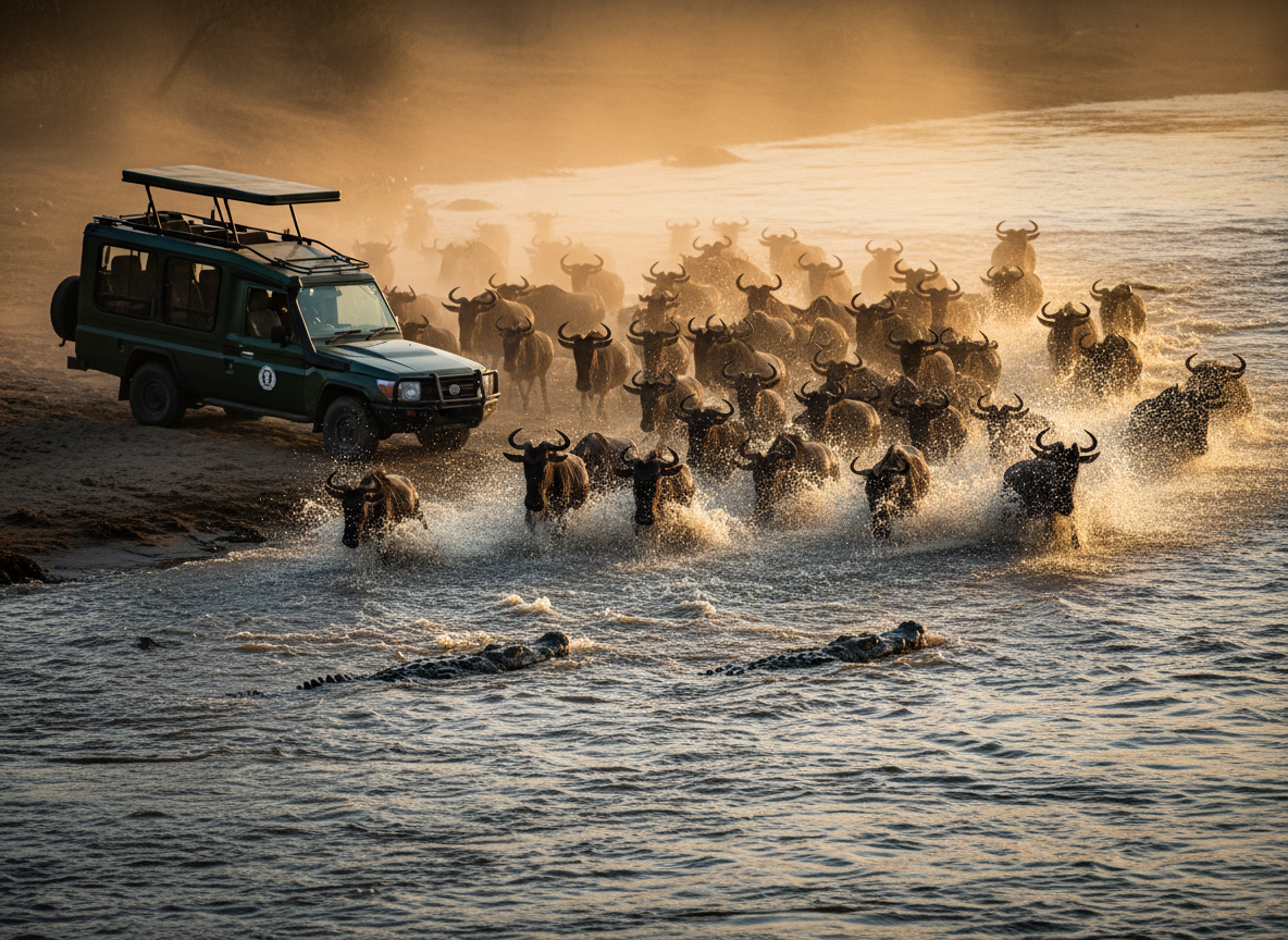 
Vehicle Positioning on the Riverbank
