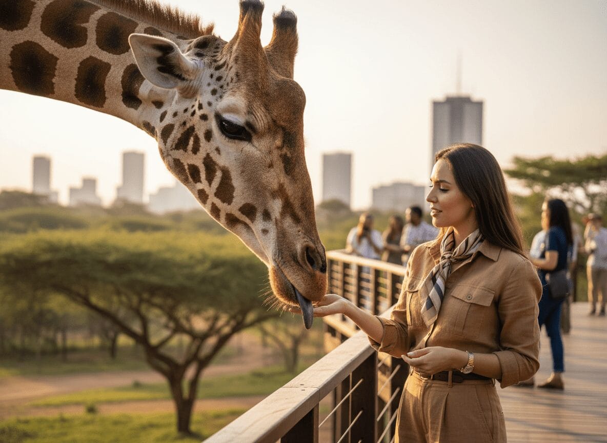The Giraffe Centre: Hand-Feed the Gentle Giants