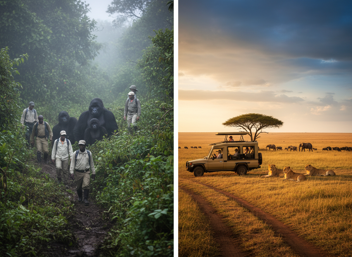 The Kenya + Gorilla Trekking Combination