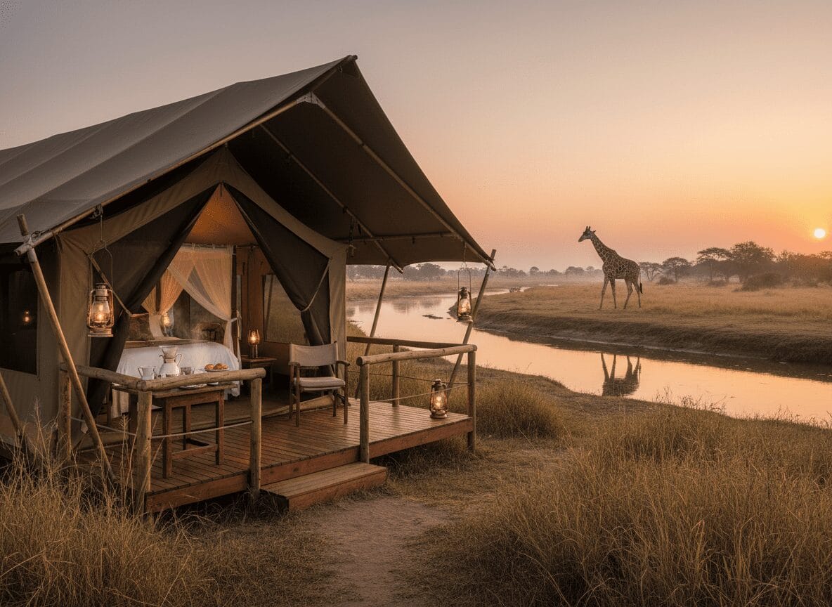 What Tented Camp Accommodation Looks Like