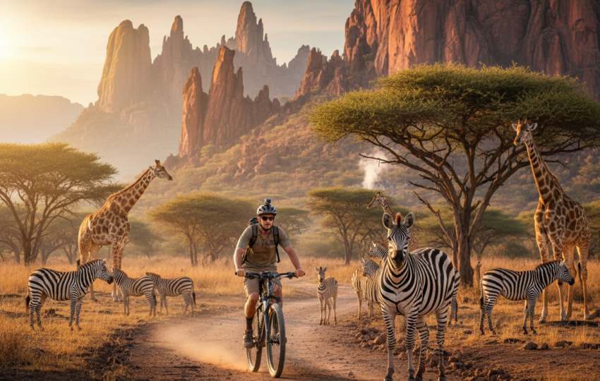 Hell's Gate National Park & Lake Naivasha Day Tour — Cycling Safari