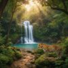 Hidden Waterfalls on Kenya Walking Safaris