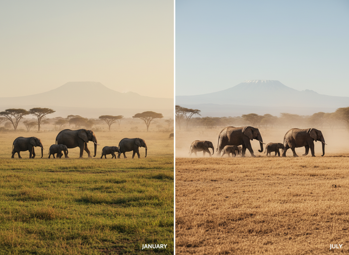 Kilimanjaro Views in January
