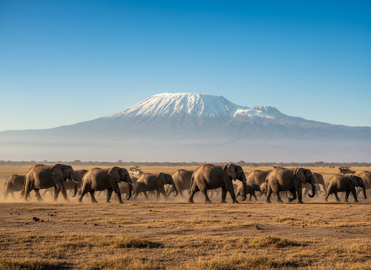 Amboseli in July