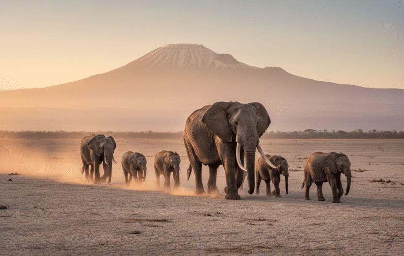 8-Day Kenya Safari : Amboseli, Naivasha, Nakuru & Masai Mara