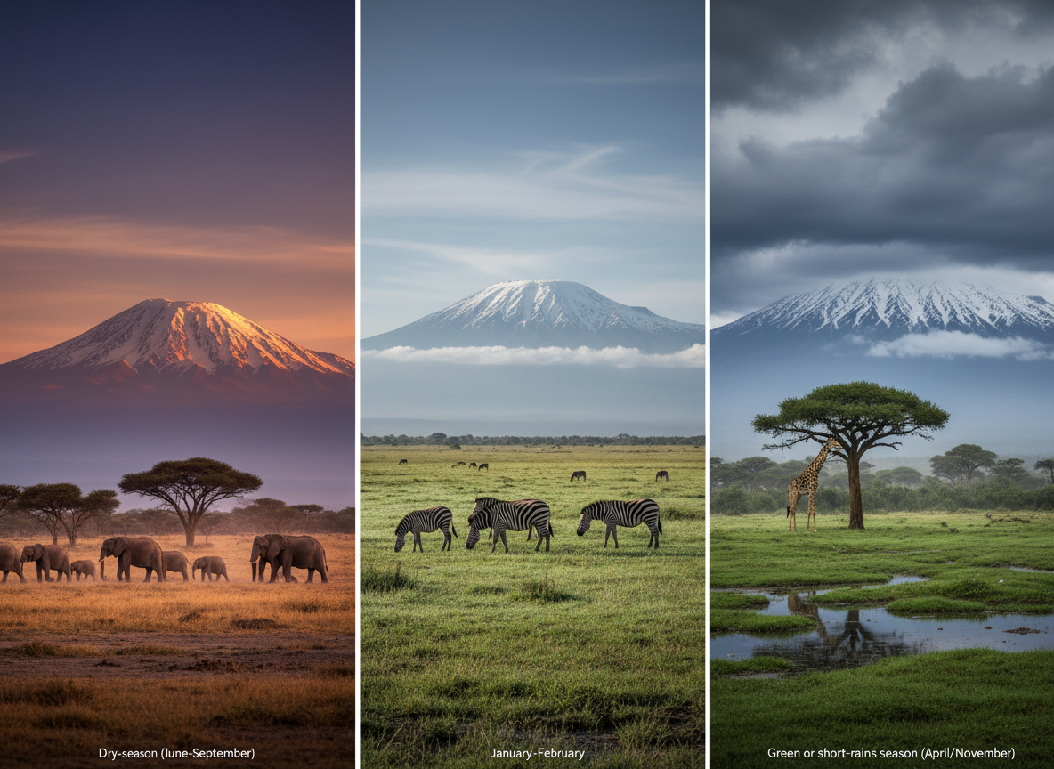 Best Time to Visit Amboseli