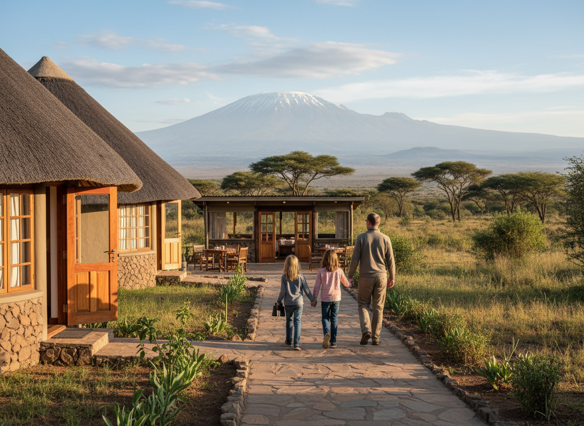 What a Lodge Usually Gives You in Amboseli