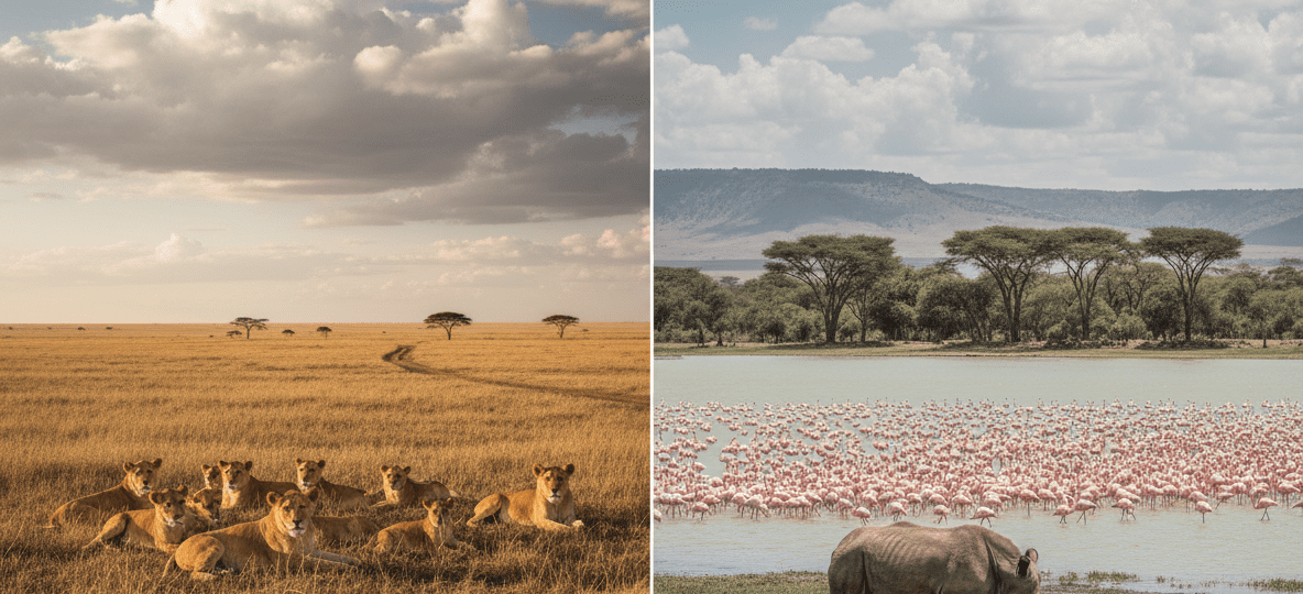 Masai Mara vs Lake Nakuru: Comparing Two Very Different Kenya Safari Experiences