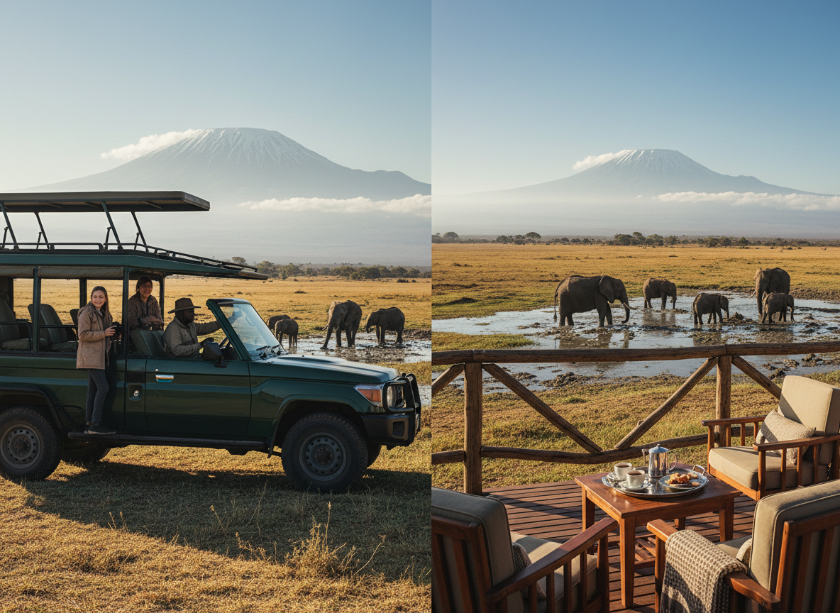 What a Mid-Range Amboseli Safari Normally Looks Like