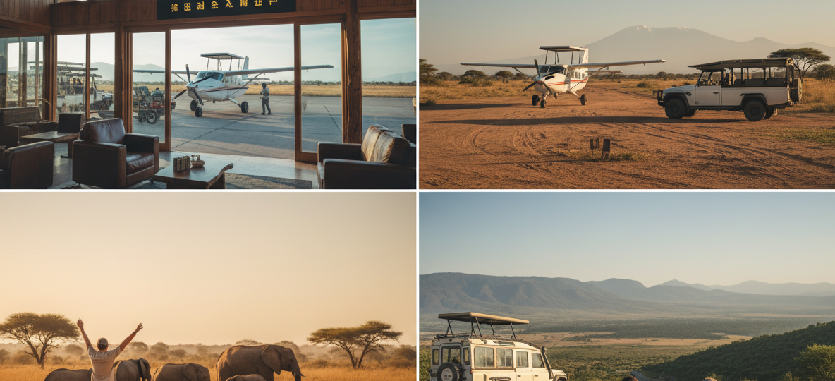 Fly Into Amboseli One Way and Drive Back: Is It Worth It?