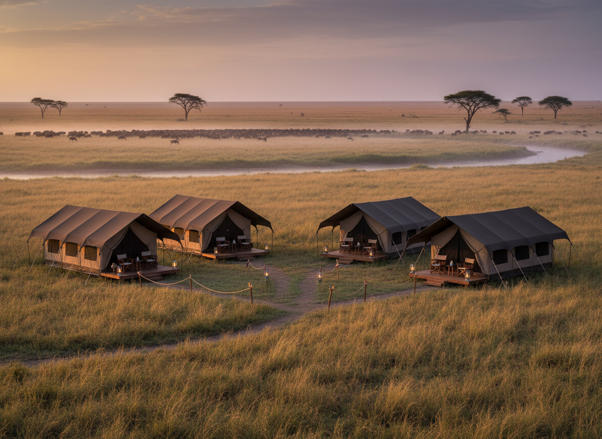 The Mobile Migration Camp: Masai Mara Accommodation That Moves