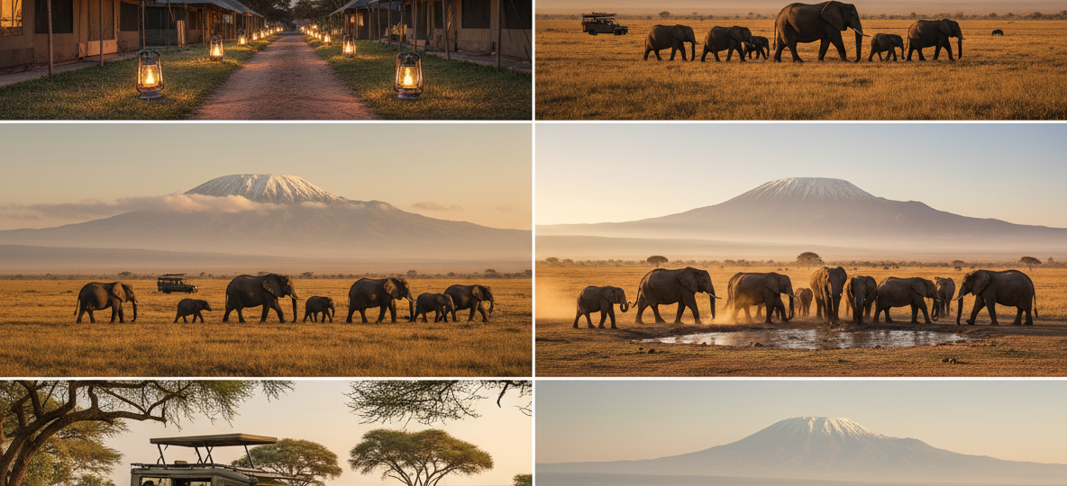 The best time to visit Amboseli for Kilimanjaro views is usually the dry season, especially when you combine the right month with the right time of day. That second part matters. Many people ask only for the best month. In Amboseli, the better question is: which months give you the best chance of a clear mountain at dawn? The strongest sourced guidance is consistent on this point. Dry months are best. Early mornings are best. Cloud build-up later in the day is the main reason people miss the mountain even in otherwise good seasons. Trunktrails Safaris plans Amboseli mountain-view trips around that reality. We are not just choosing dates. We are choosing the version of light and sky the traveller actually wants. Best Months for Kilimanjaro Views The strongest months are usually: June to October January to February Why these months lead: lower rainfall less persistent cloud cover cleaner air in the morning easier game-drive logistics if you need repeated dawn attempts The sourced Amboseli seasonal references consistently point to June to October as the best overall period for clear views, with January and February also performing strongly. Why Dry Season Works Best Dry season works because it reduces the main problem: cloud. In wetter periods: moisture builds cloud cover faster afternoon skies close down more easily the mountain can disappear for long stretches In drier periods: dawn starts cleaner morning visibility is more reliable photography planning becomes much easier That is why mountain-focused travellers usually do best in the dry windows. Best Time of Day to See Kilimanjaro from Amboseli This is the most important practical point: Early morning is best. The sourced guidance repeatedly points to the same window: sunrise to mid-morning often best before around 9:00 a.m. This is when: air is cooler clouds have not fully built light is soft enough for both landscapes and wildlife For Trunktrails Safaris, this changes how we run the day. A Kilimanjaro-focused Amboseli morning is not a lazy breakfast morning. It is a dawn game-drive morning. January to February vs June to October January to February Strengths: strong visibility greener tones than the peak dry season excellent photography contrast between wildlife and landscape Tradeoff: not quite the same dry-season concentration feel as July or August June to October Strengths: strongest overall mountain reliability easier road and game-drive conditions cleaner classic Amboseli atmosphere Tradeoff: more demand in the peak safari window If the trip is primarily about a clean mountain backdrop, both periods work. If you want the safest all-round answer, June to October edges it. March to May and November to December These periods can still produce beautiful Kilimanjaro moments, especially after rain, but they are less dependable. Why: clouds build more easily rain can obscure the peak for longer periods you may need several mornings to get one clean reveal This does not make them bad months. It just makes them less suitable for travellers who are building the whole trip around a guaranteed-looking mountain image. Best Kind of Trip for Kilimanjaro Lovers If Kilimanjaro is the reason you are choosing Amboseli, the trip should usually include: at least two mornings in the park accommodation positioned for early departures a private or flexible vehicle if photography matters This is because mountain visibility is partly seasonal and partly tactical. You improve the odds by giving yourself multiple dawn attempts. Where the Best Kilimanjaro Views Usually Happen Month selection matters, but positioning inside the drive matters too. The sourced guidance around Amboseli repeatedly points travellers toward: open plains with clear southern sight lines early-morning departures vantage areas such as Observation Hill for wider panorama logic That does not mean Observation Hill is the only answer. Some of the strongest mountain images come from open plains scenes where elephants or zebra create scale in the foreground. But it does mean a good Amboseli mountain safari is never passive. You do not wait for the summit to appear from camp and hope for the best. You go out early and place yourself where the horizon works. Why Longer Stays Improve Mountain Success The best time to visit Amboseli for Kilimanjaro views is not just about the month. It is also about how many mornings you give yourself. One-night trips are risky if the mountain is the whole point. Two or three mornings are much better because: cloud conditions change fast overnight rain can create an unusually clean dawn one missed morning should not decide the trip For Trunktrails Safaris, that is why mountain-first Amboseli itineraries are usually better as 2-night or 3-night stays instead of rushed overnights. Which Type of Traveller Should Prioritise This Timing Most? The travellers who benefit most from strict Kilimanjaro timing are: photographers honeymooners first-time safari guests who see the mountain as part of the dream image of Amboseli For these travellers, month choice is not cosmetic. It changes the emotional payoff of the trip. If Kilimanjaro is just a bonus, almost any season can still work. If Kilimanjaro is the point, dry months and repeated dawns become essential. Best for Photography For mountain photography, the strongest setups are usually: July to September for classic dry-season clarity January to February for clear mornings with slightly richer scenery The best mountain images often happen when: elephants or zebra are moving on open plains the summit is clear at dawn the light is still soft That combination is easier to chase when the trip structure is built around it. Quick Comparison: Kilimanjaro View Timing Period Mountain Reliability Best For Main Tradeoff January to February High Clear dawn views with fresher scenery Slightly less classic dry-season feel June to October Very High Best overall mountain timing Peak demand March to May Lower Green scenery and mood Cloud and rain risk November to December Variable Fewer crowds and atmospheric skies Less predictable summit visibility The Trunktrails View At Trunktrails Safaris, our short answer is simple: if Kilimanjaro is the main reason for the trip, aim for June to October if you want strong mountain views with a slightly greener landscape, aim for January to February Then plan the safari around dawn, not just around dates. That is what turns "hopefully we see the mountain" into a much stronger chance of actually seeing it well. Ready to Plan Your Kenya Safari? Talk to Trunktrails Safaris Trunktrails Safaris designs tailor-made tours and safaris for every traveller and every budget. If your Amboseli trip is really about Kilimanjaro views, we will build the dates, lodge position, and dawn game-drive timing around that goal. WhatsApp: +254 113 208888 Email: info@trunktrailssafaris.com Website: https://trunktrailssafaris.com KATO Member | TRA Licensed