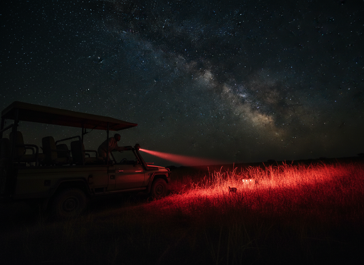 Night Game Drive Masai Mara - What You See