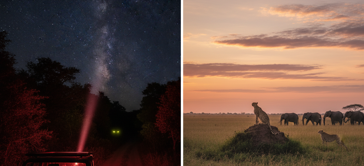 Night Game Drive vs Dawn Game Drive in the Masai Mara: Two Windows Into the Same Wild World