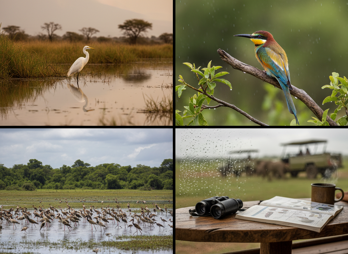 Wildlife in Amboseli in November