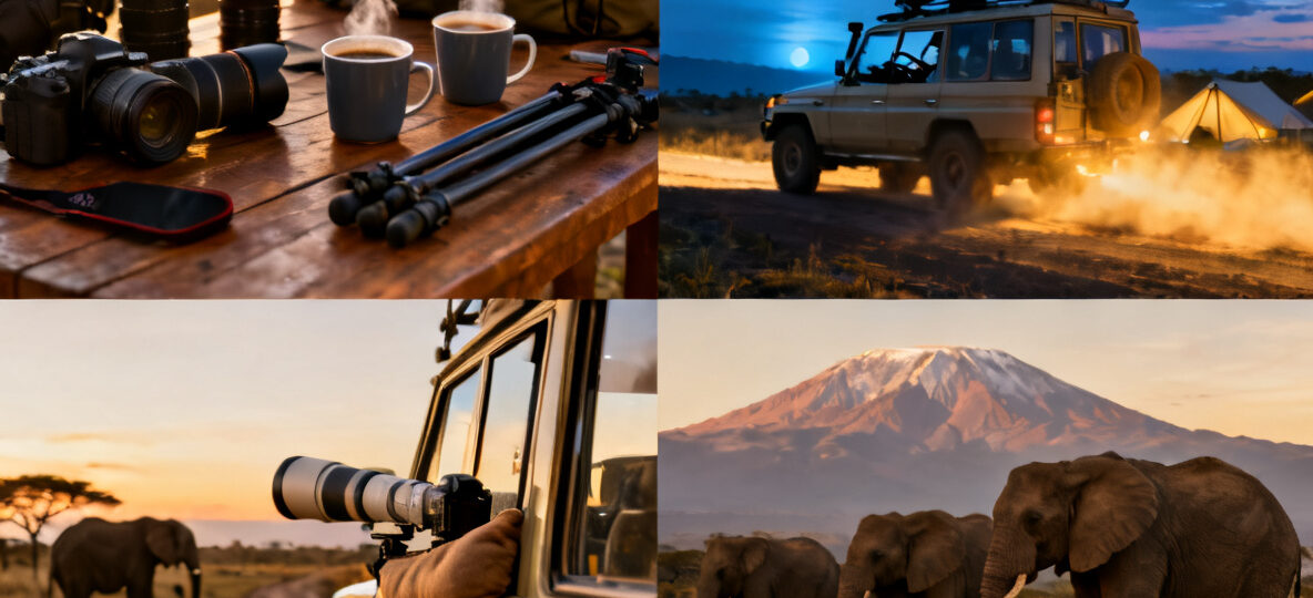 Best Month for Elephant Photography in Amboseli