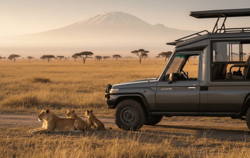 5-Day Private Kenya Safari: Masai Mara & Amboseli