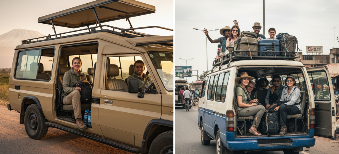 Private Transfer vs Shared Transfer to Amboseli
