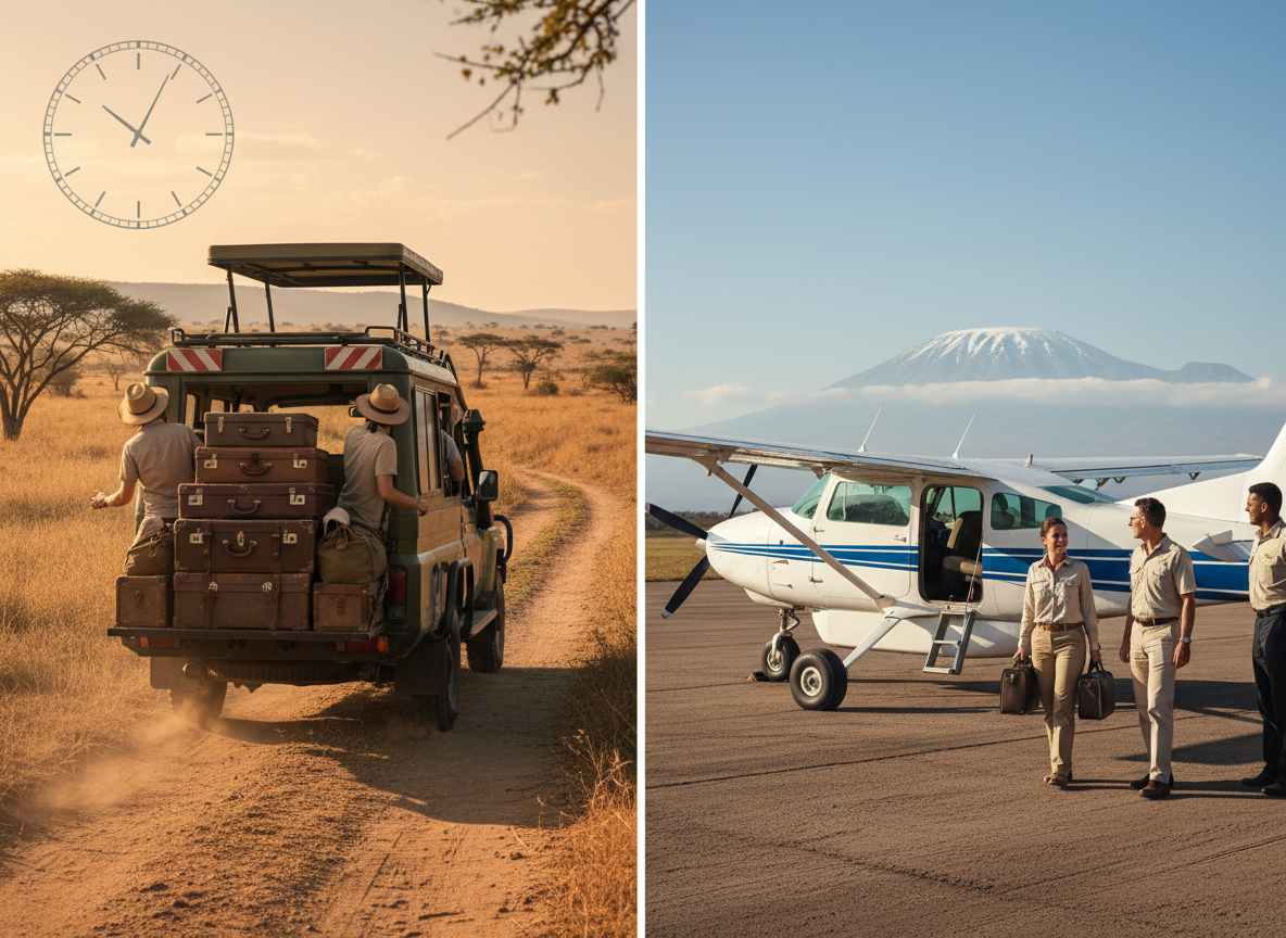 When Road Is Better Than Air