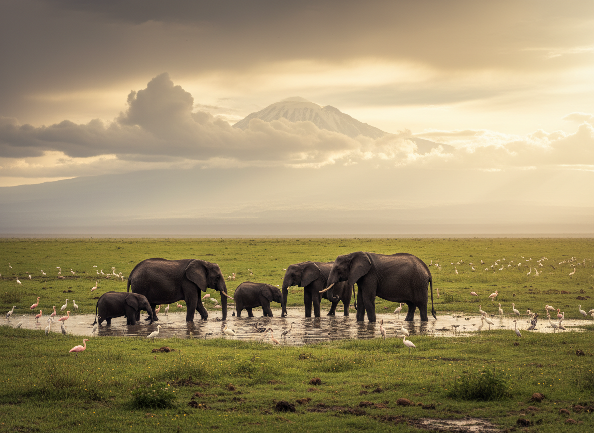 What Are the Short Rains in Amboseli?