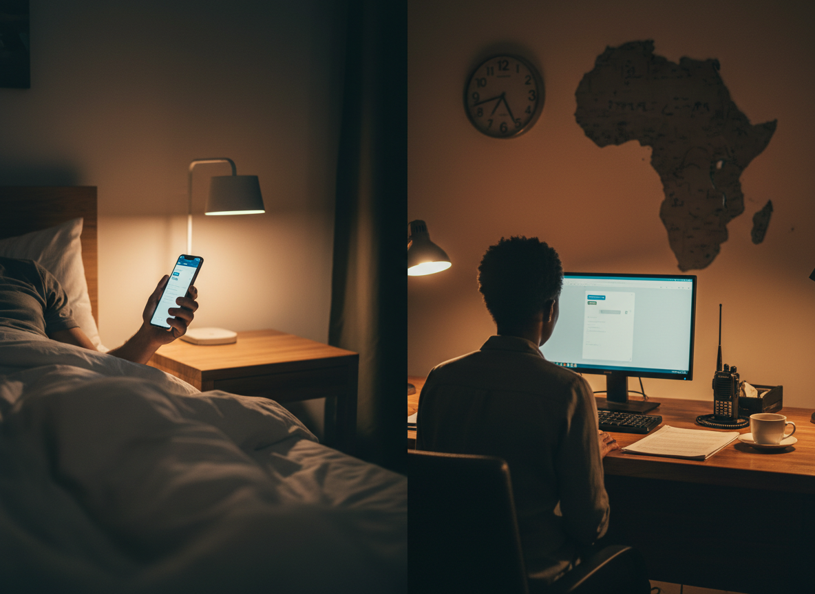 Communication Across Time Zones