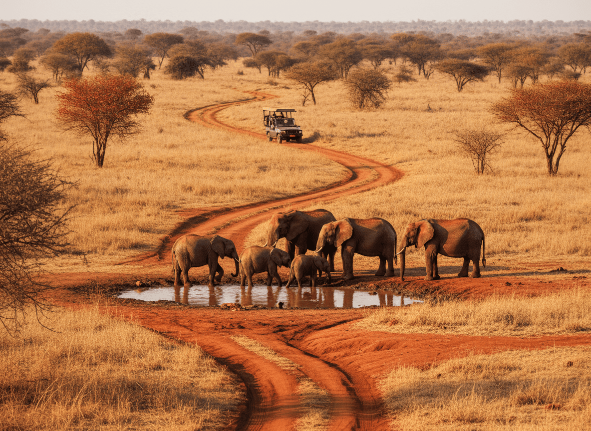 January to March: Warm, Clear, and Strong for General Safari Travel