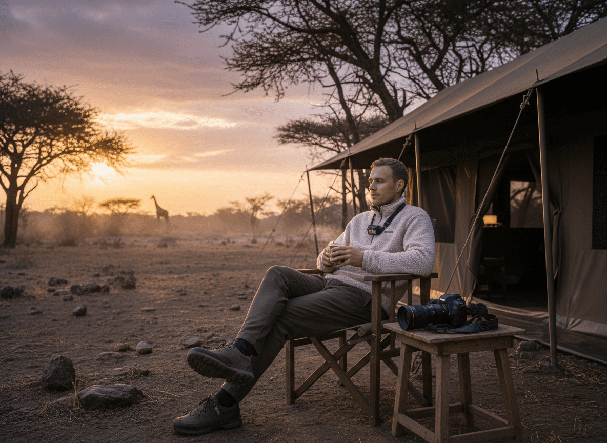 Footwear and Camp Comfort