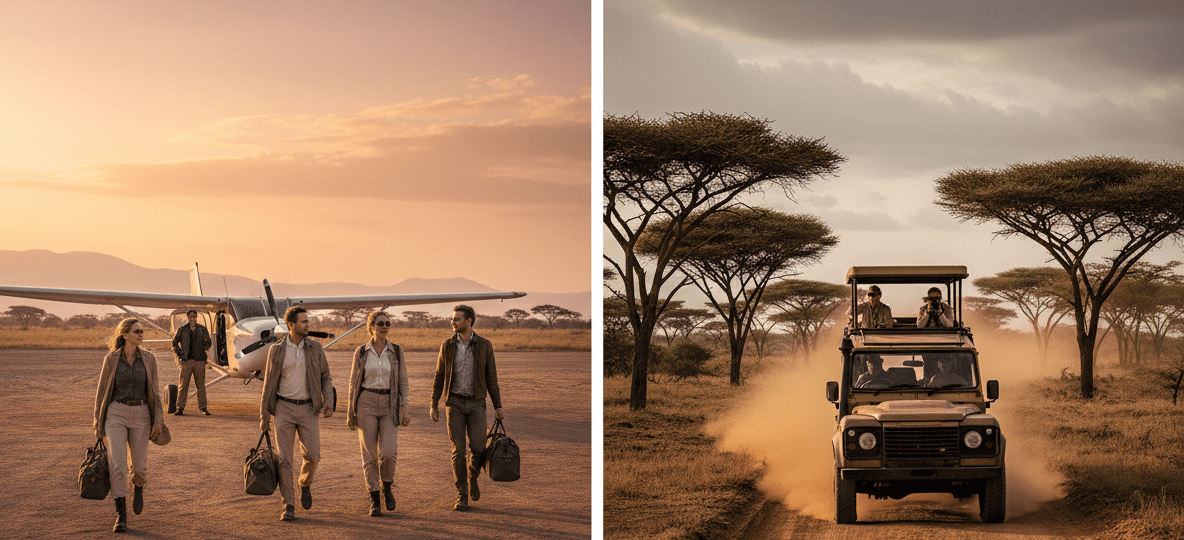 Fly-in vs Overland Northern Kenya Safari: Cost, Time, and Experience