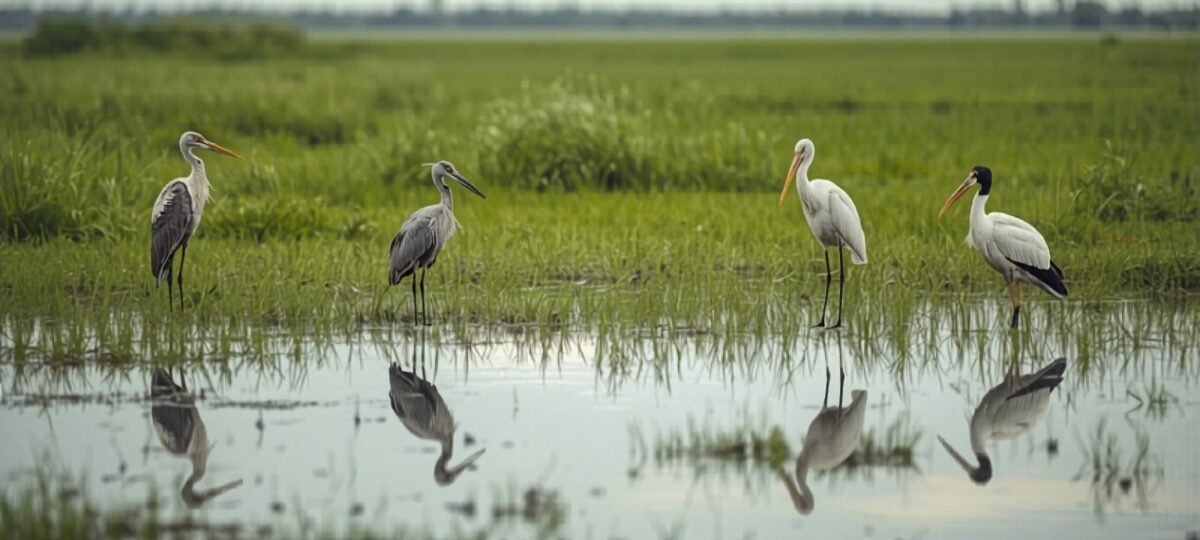 Amboseli Birds In Wet Season Vs Dry Season