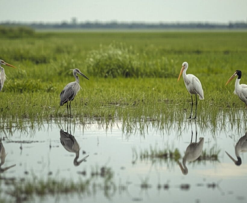Amboseli Birds In Wet Season Vs Dry Season