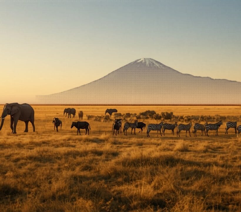 Amboseli In January