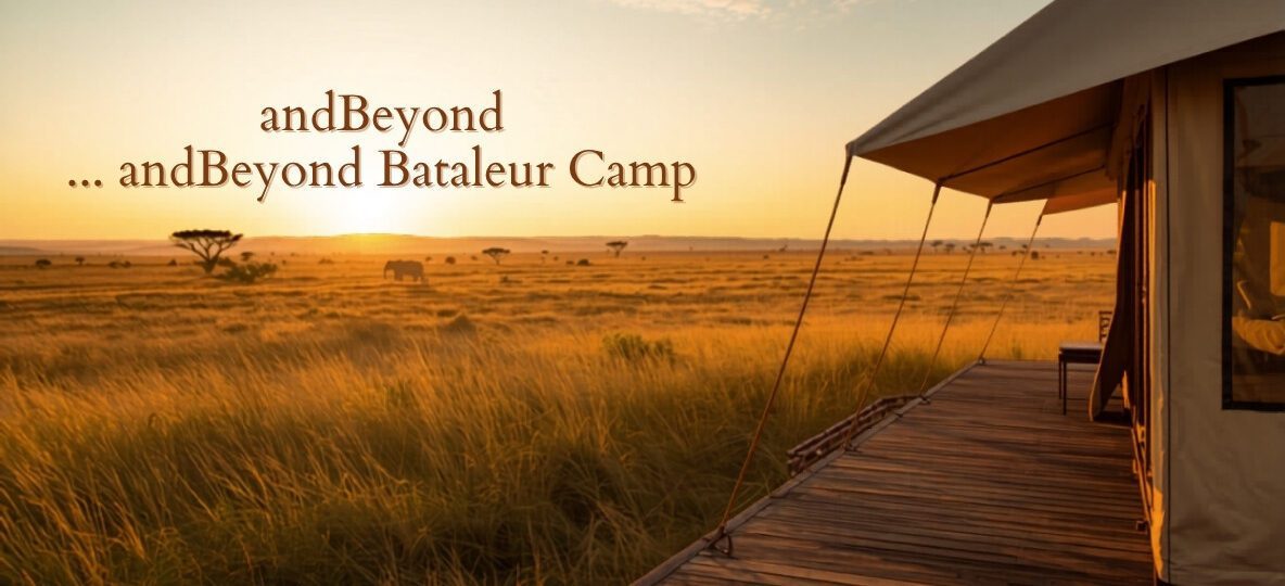 &Beyond Bataleur Camp accommodation setting in Maasai Mara, Kenya